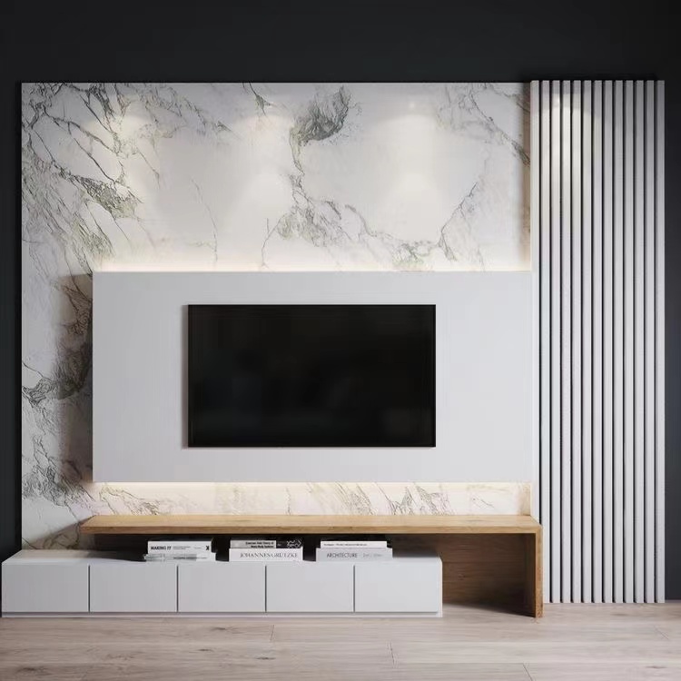 Wall Hang Minimalist Lacquer TV Cabinet